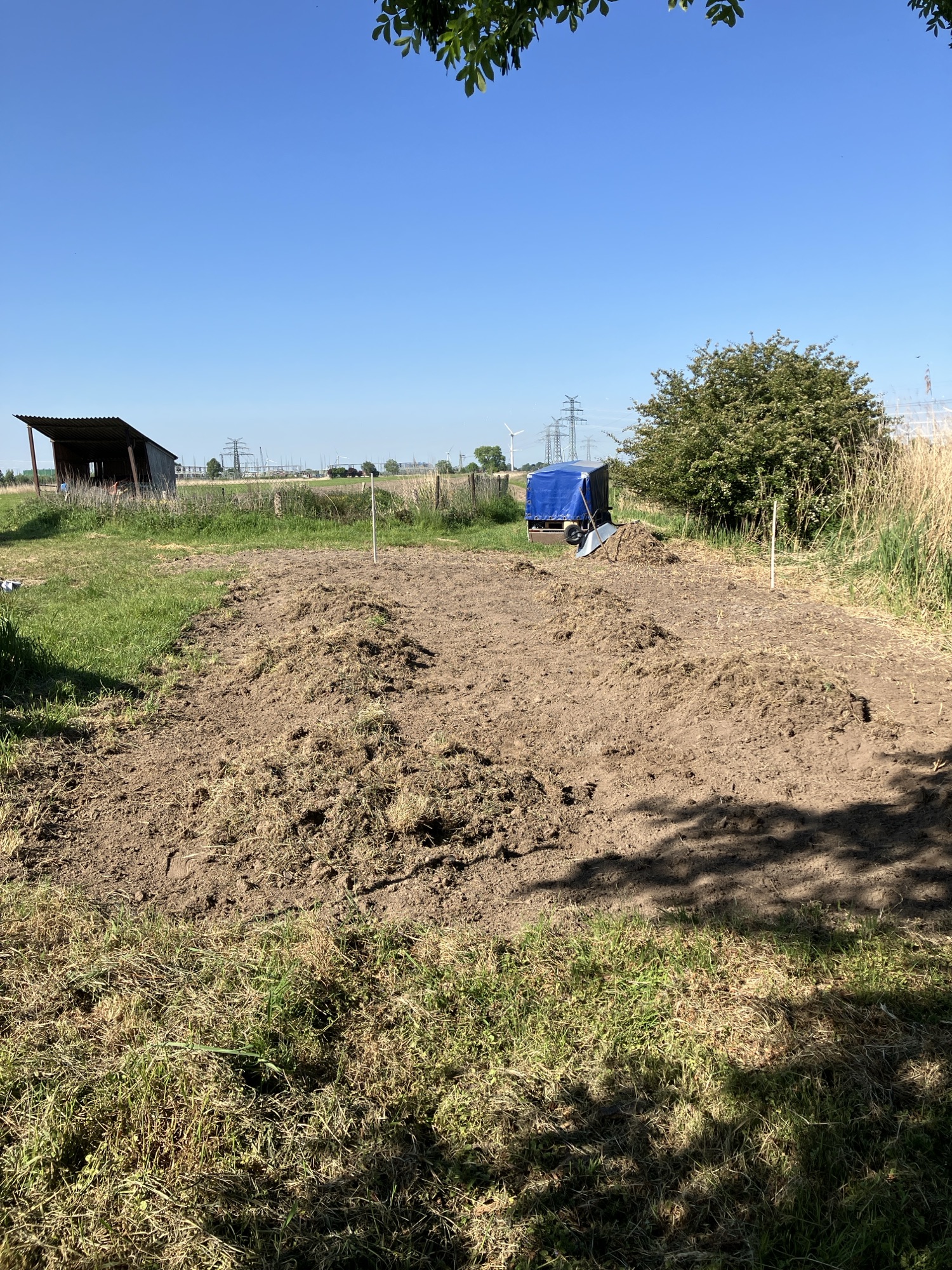 temporäres Marschgebirge